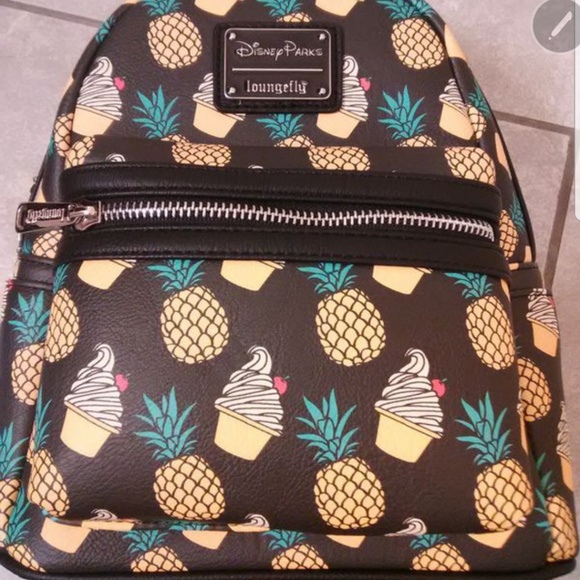pineapple swirl mini backpack by loungefly
